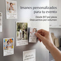 Imanes Personalizados para Eventos | Save the Date, Bodas, Bautizos y Más
