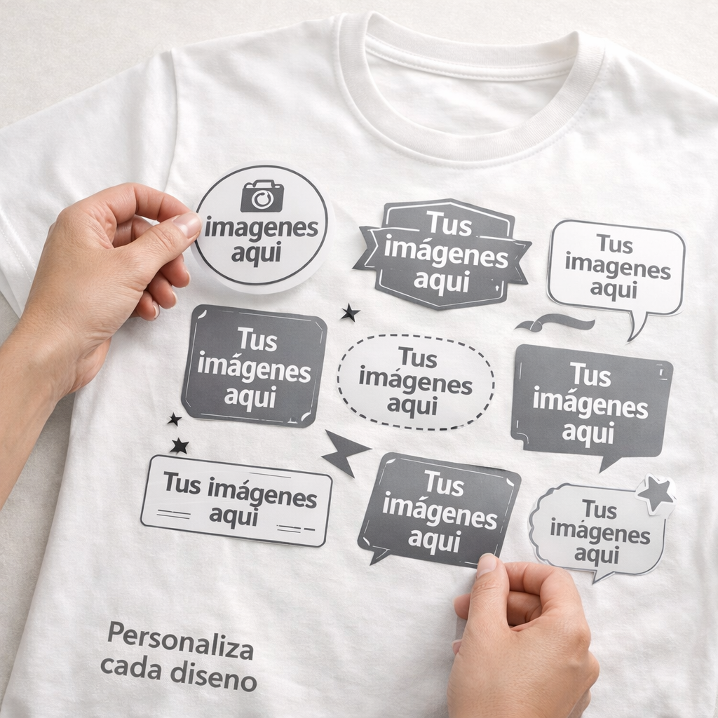 Gang Sheet DTF Personalizado 30x100cm | Sube tus Imágenes