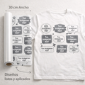 Gang Sheet DTF Personalizado 30x100cm | Sube tus Imágenes