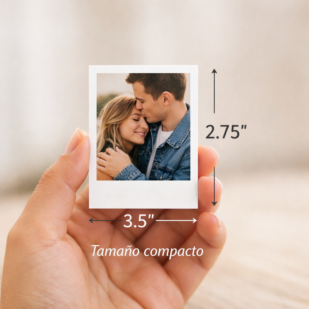 Fotos Tipo Polaroid Personalizadas | Retro Prints para Recuerdos Especiales