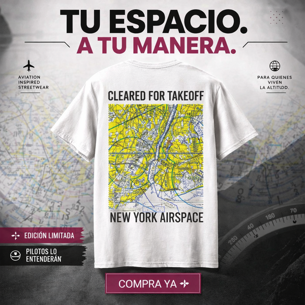 Aviation Series Tee | Espacios Aéreos | Diseño a Elegir