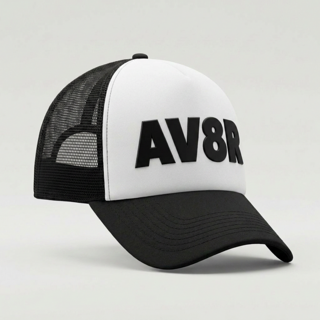 Gorra AV8R | Edición Aviador Clásica | Relieve 3D Premium