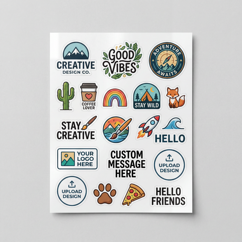 Sticker Sheets Personalizadas | Crea tu Hoja de Stickers