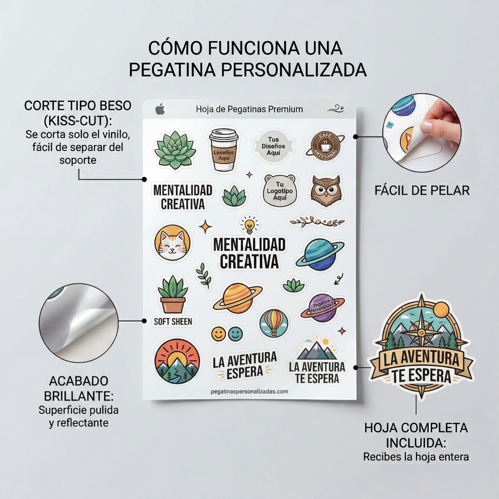 Sticker Sheets Personalizadas | Crea tu Hoja de Stickers