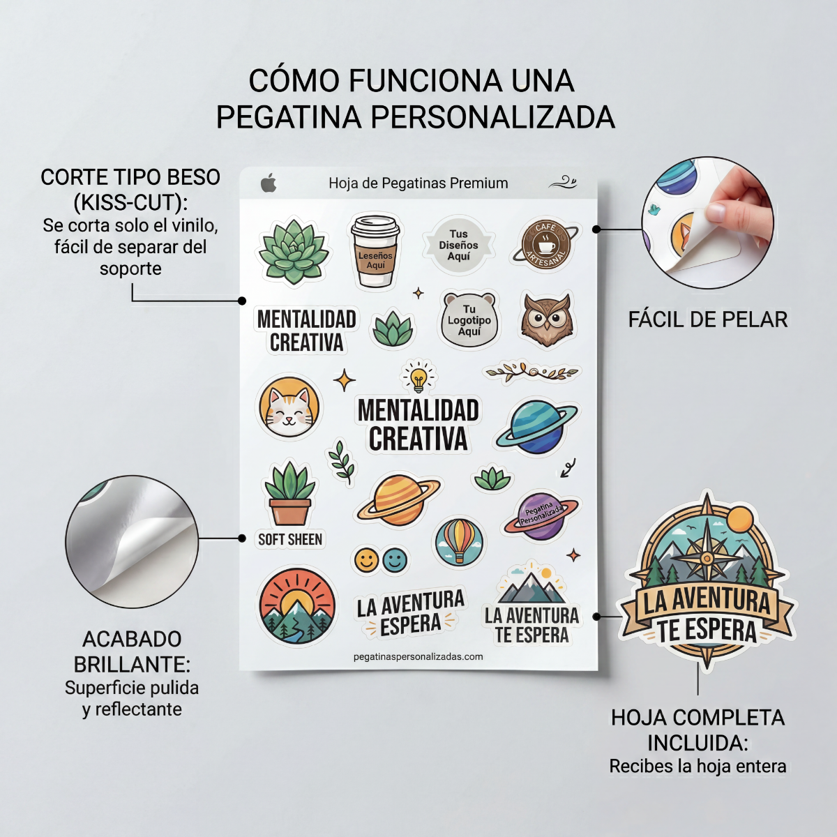 Sticker Sheets Personalizadas | Crea tu Hoja de Stickers