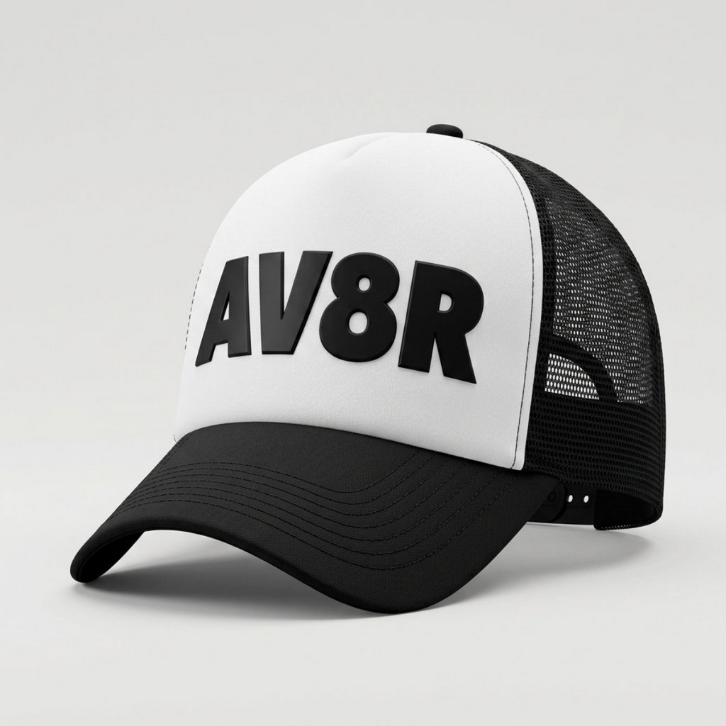 Gorra AV8R | Edición Aviador Clásica | Relieve 3D Premium